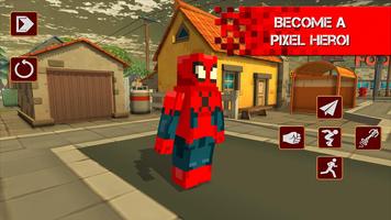 Cube Spider vs Cube X-Hero スクリーンショット 3