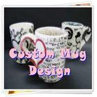Custom Mug Design-icoon