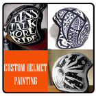 Custom Helmet Painting icône
