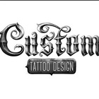 Custom Tatto Design ícone