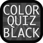 Color Quiz Black ikon
