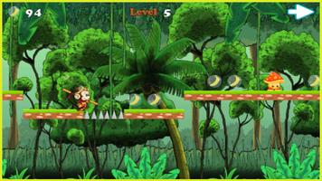 George Monkey Jungle Adventure capture d'écran 2