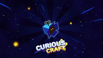 Curious Craft - Business Card الملصق