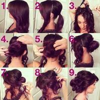 Lockiges Haar Tutorials Screenshot 2