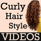 Curly Hairstyles VIDEOs Steps icon