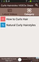 Curly Hairstyles VIDEOs Steps screenshot 2