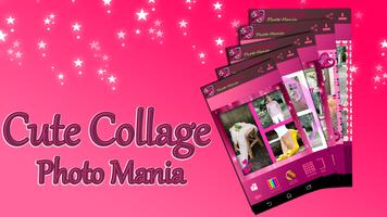 Cute Collage - Photo Mania โปสเตอร์