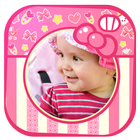 آیکون‌ Cute Baby Girl Picture Frames