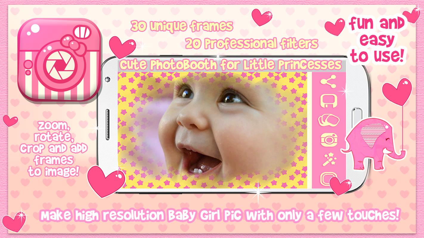 cute baby girl picture frames apk download free photography app