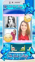 Cute Girl Collages Pic Frames اسکرین شاٹ 2