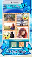 Cute Girl Collages Pic Frames اسکرین شاٹ 3