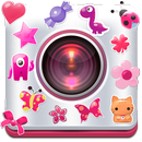 Lucu Foto Stiker untuk Girls APK