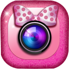 Cute Girly Photo Frames आइकन