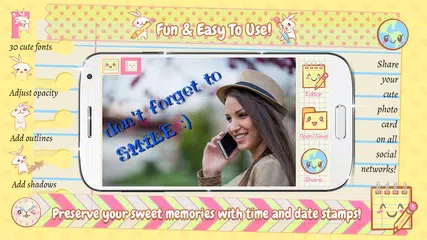 Cutie Text on Pics: Photo Edit APK download