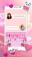 Cute Keyboard Custom Themes penulis hantaran