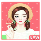 Cute Laurra Girl Wallpaper