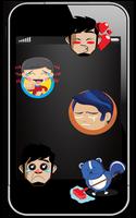 De leuke Sticker van Emotion-poster