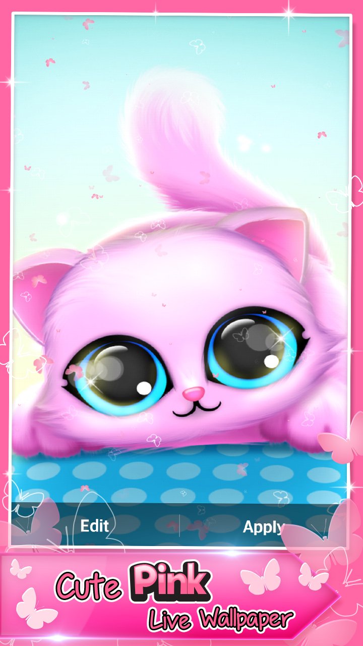 Cute Pink Live Wallpaper APK for Android Download