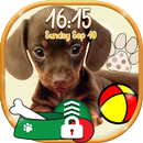 Cute Puppy Lock Screen Wallpaper 🐶 Little Doggy APK
