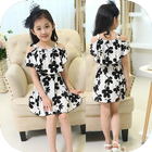 Cute Baby Dress Style icône