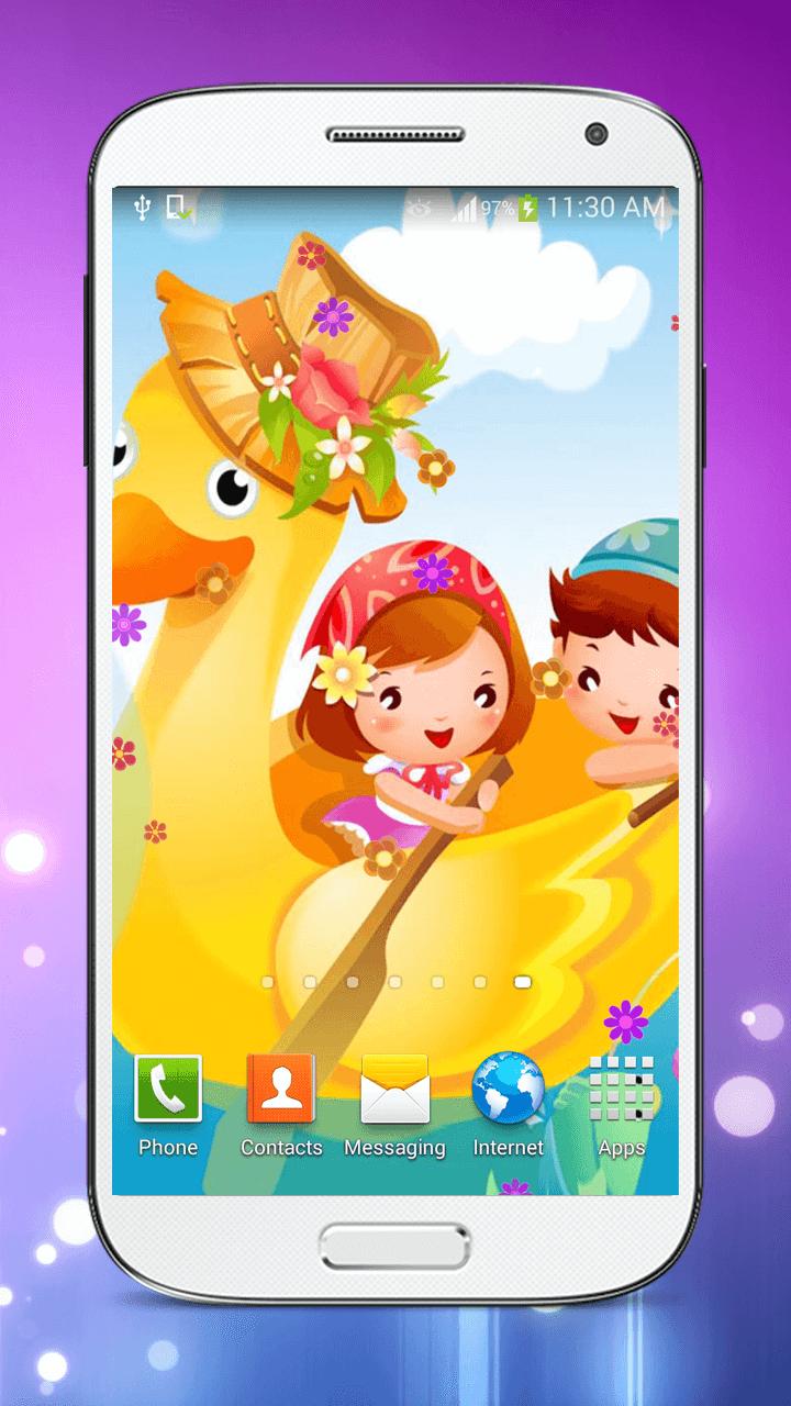 Cute Cartoon Live Wallpaper HD APK for Android Download