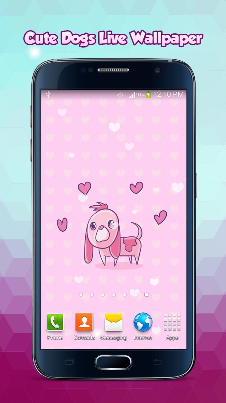 Cute Dogs Live Wallpaper APK untuk Unduhan Android