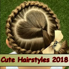 Cute Hairstyles 2018 icône