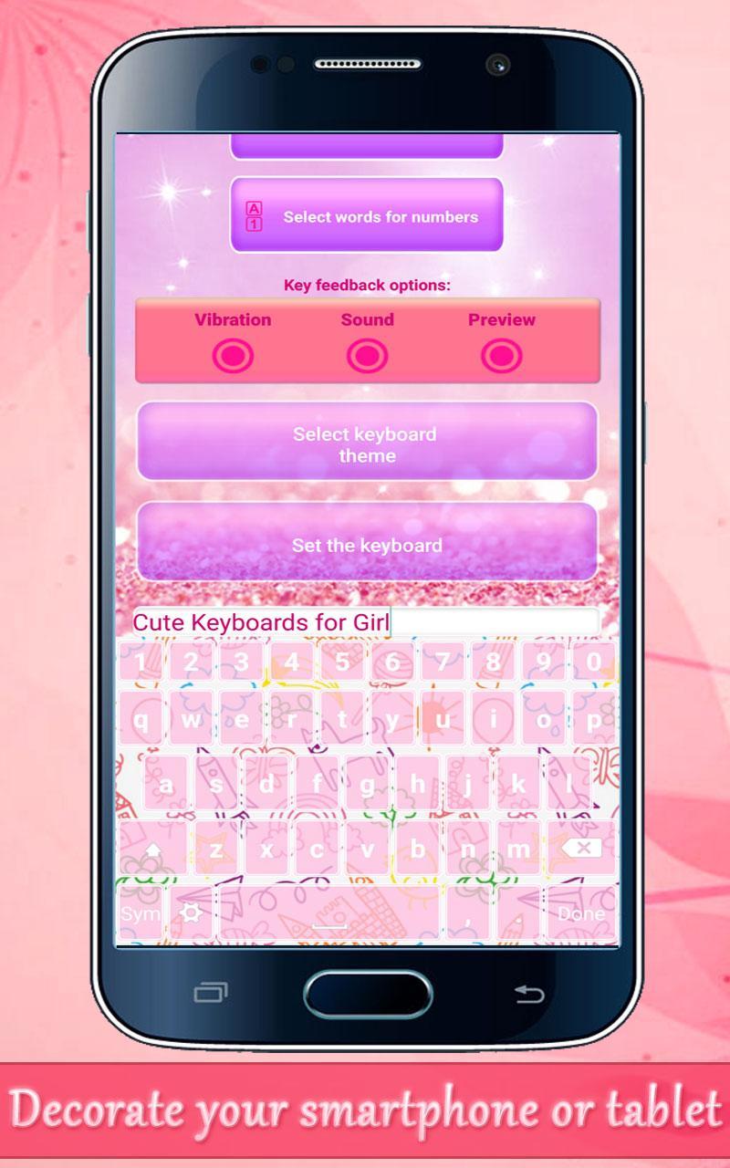 Скачать Темы Клавиатуры для Девушки APK для Android