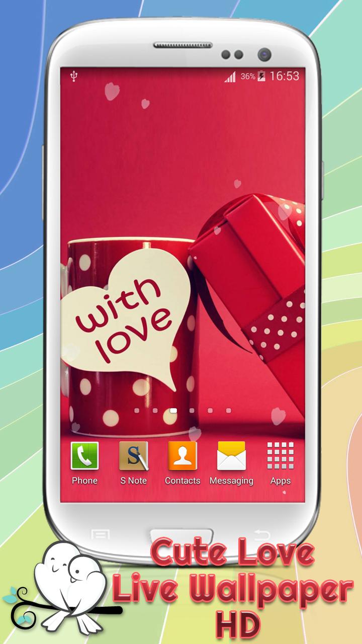 لطيف الحب خلفيات حية For Android Apk Download