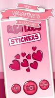 Cute Love Stickers - Romantic Photo Editor Affiche