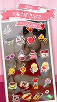Cute Love Stickers - Romantic Photo Editor capture d'écran 1