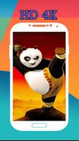 Cute Panda Cartoon Wallpaper captura de pantalla 3