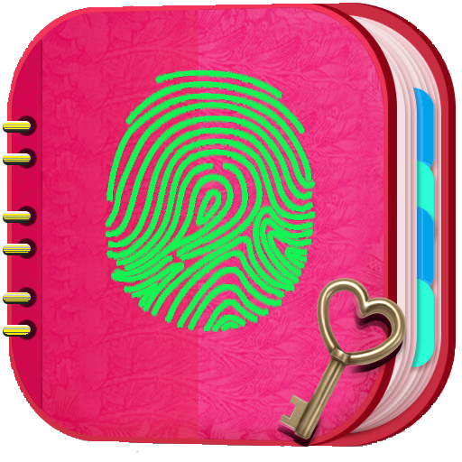 Cute Secret Diary With Fingerprint Lock