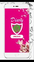 Cute Secret Diary With Fingerprint Lock poster