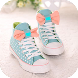 Niedliches Schuh-Design Zeichen