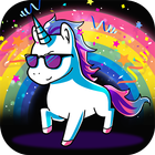 Cute Unicorn Invitations icon