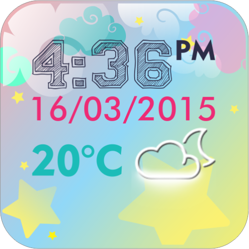 Mono widget del tiempo