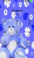 Cute bear love lock screen скриншот 3