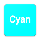 Cyan Logcat-icoon