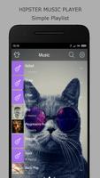 Hipster Music Player With Skin capture d'écran 3
