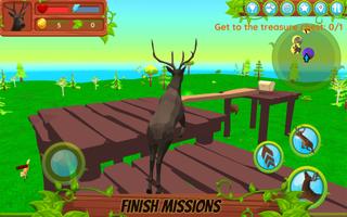 Deer Simulator اسکرین شاٹ 1