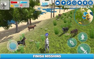 Dog Simulator 3D capture d'écran 1