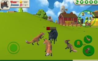 Fox Family - Animal Simulator Plakat