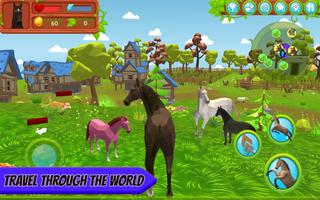 Horse Family: Animal Simulator Plakat