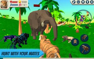 برنامه‌نما Tiger Simulator 3D عکس از صفحه