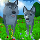 Wolf Simulator: Wild Animals 3 أيقونة