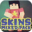 Mixed Skins Pack for Minecraft: Pocket Edition APK