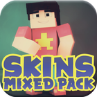 Mixed Skins Pack for Minecraft: Pocket Edition Zeichen