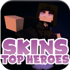 Top Heroes Skins for Minecraft: Pocket Edition icône