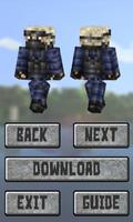 Top Heroes Skins for Minecraft: Pocket Edition Affiche
